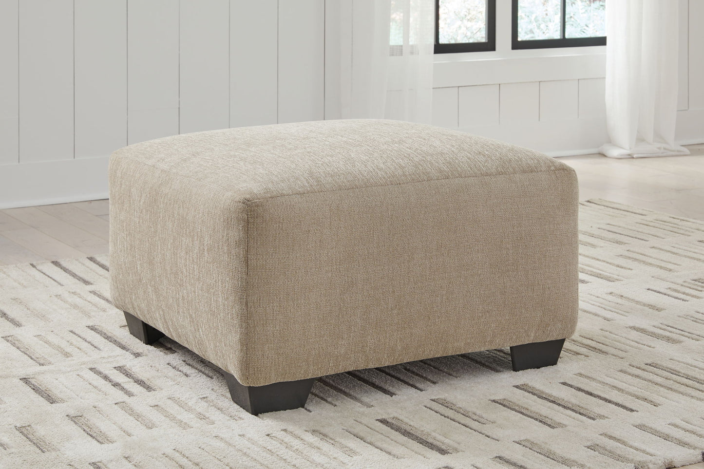 Brogan Bay - Cork - Oversized Accent Ottoman - Hornell Furniture Outlet