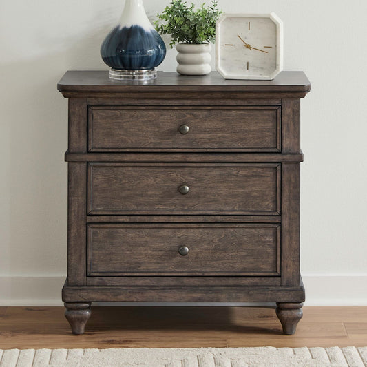 Twin Lakes - Nightstand With Charging Station - Hornell Furniture Outlet