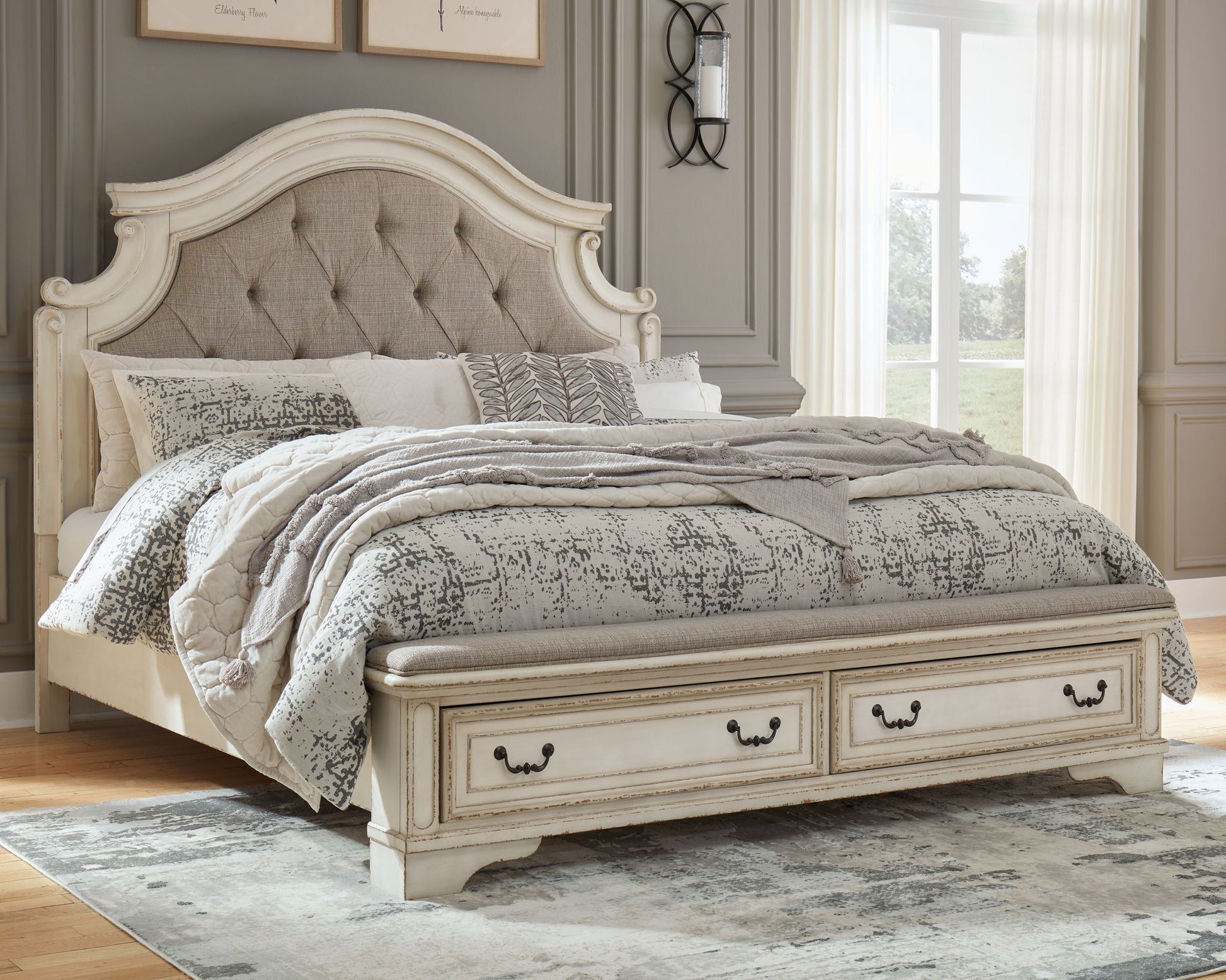 Realyn - Storage Bedroom Set - Hornell Furniture Outlet