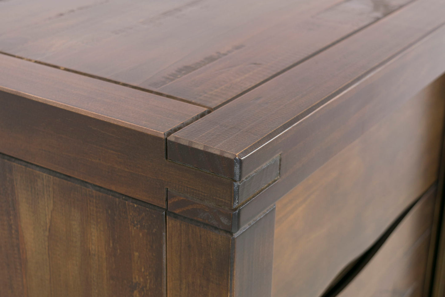 Pasco - Dresser With Glides - Brown - Hornell Furniture Outlet