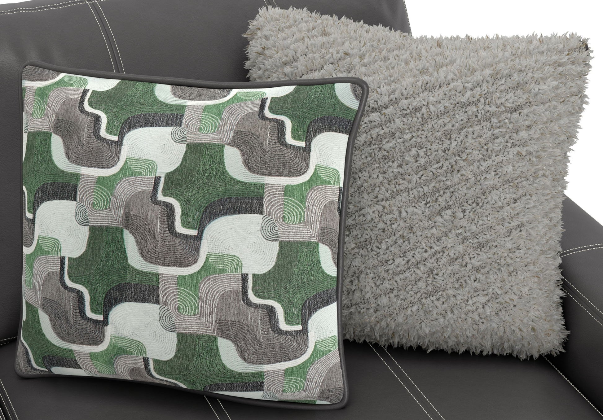 Minori - Italian Leather Sectional - Hornell Furniture Outlet