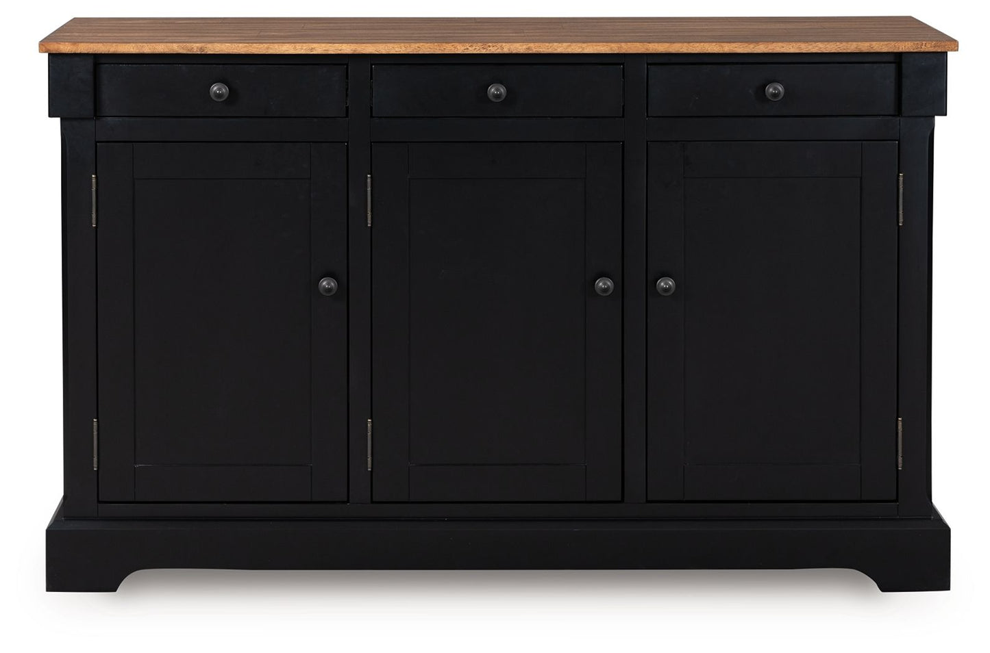 Wildenauer - Brown / Black - Dining Room Buffet - Hornell Furniture Outlet