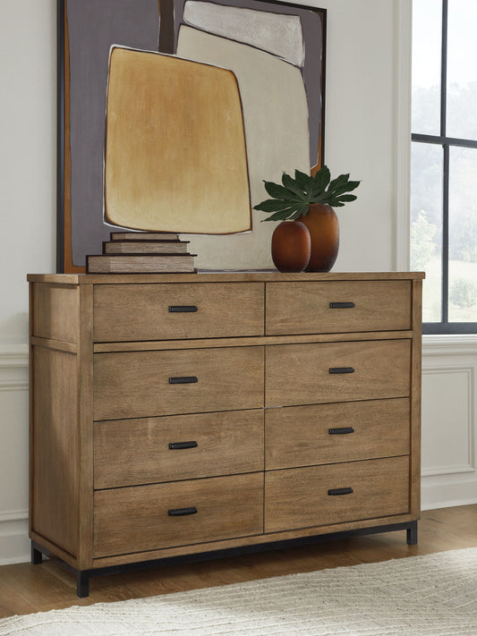Tomtyn - Light Brown - Dresser - Hornell Furniture Outlet