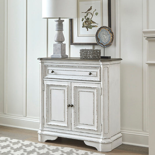 Magnolia Manor - Accent Cabinet - White - Hornell Furniture Outlet