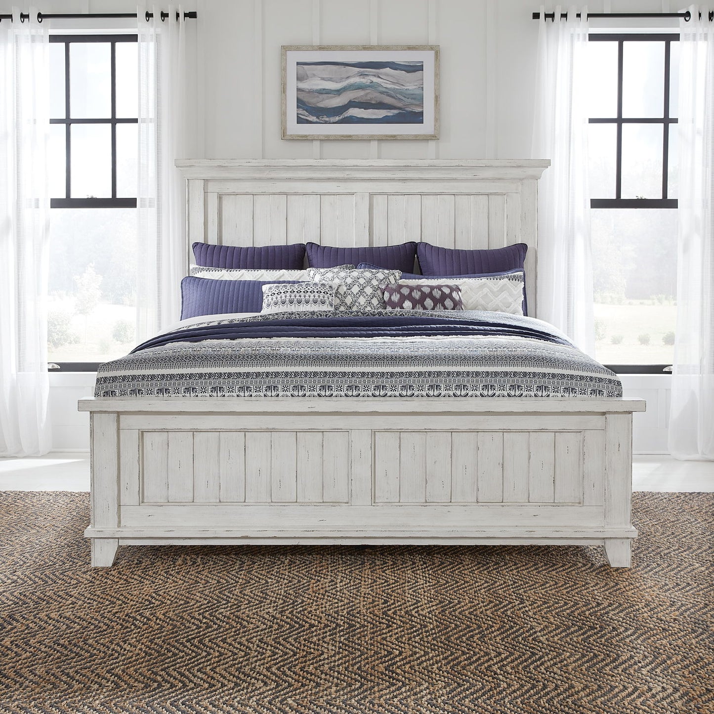 River Place - Panel Bed - Hornell Furniture Outlet