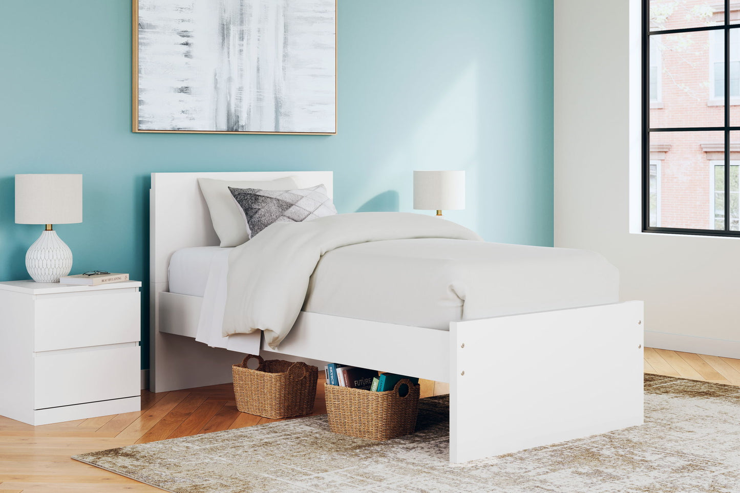 Onita - Panel Platform Bed - Hornell Furniture Outlet