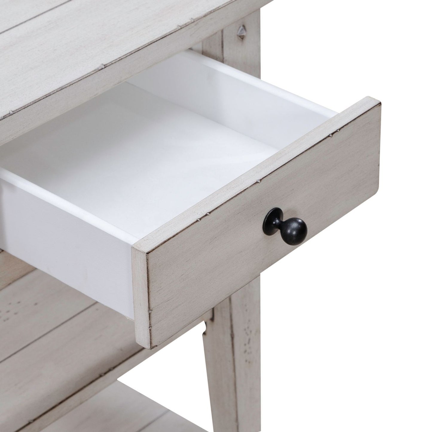 Lake House - Chair Side Table - Hornell Furniture Outlet