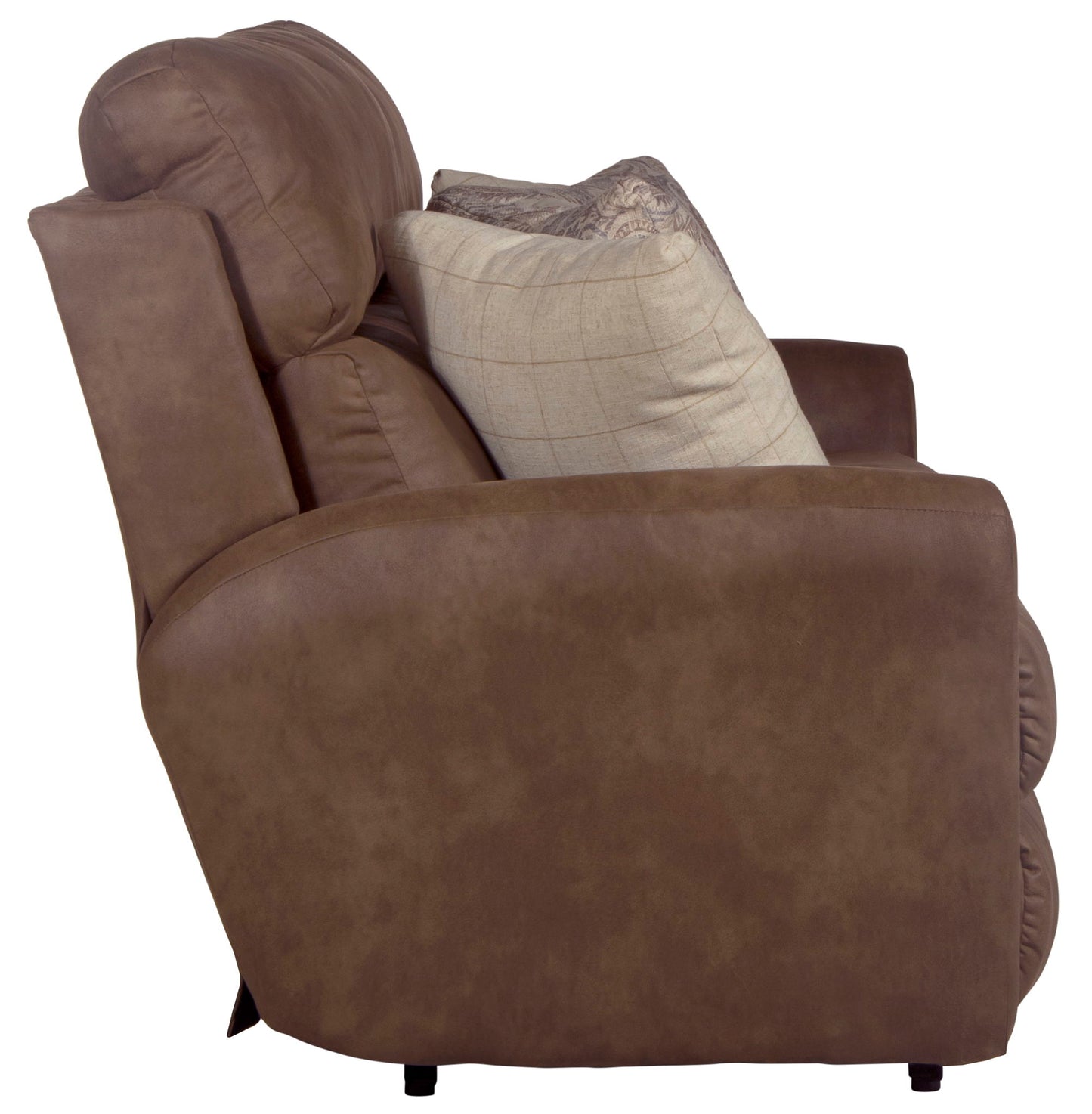 Justine - Lay Flat Reclining Sofa - Burlap - Hornell Furniture Outlet