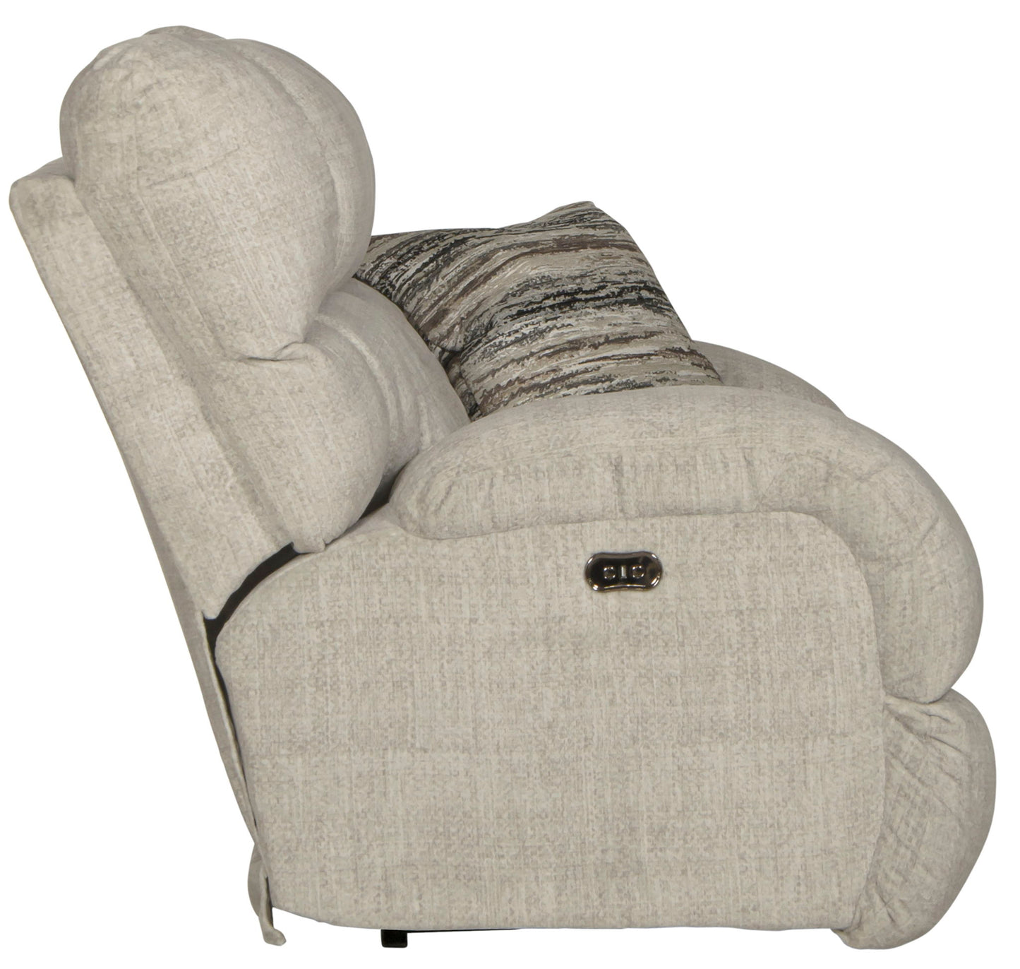 Ashland - Power Lay Flat Recliner - Hornell Furniture Outlet