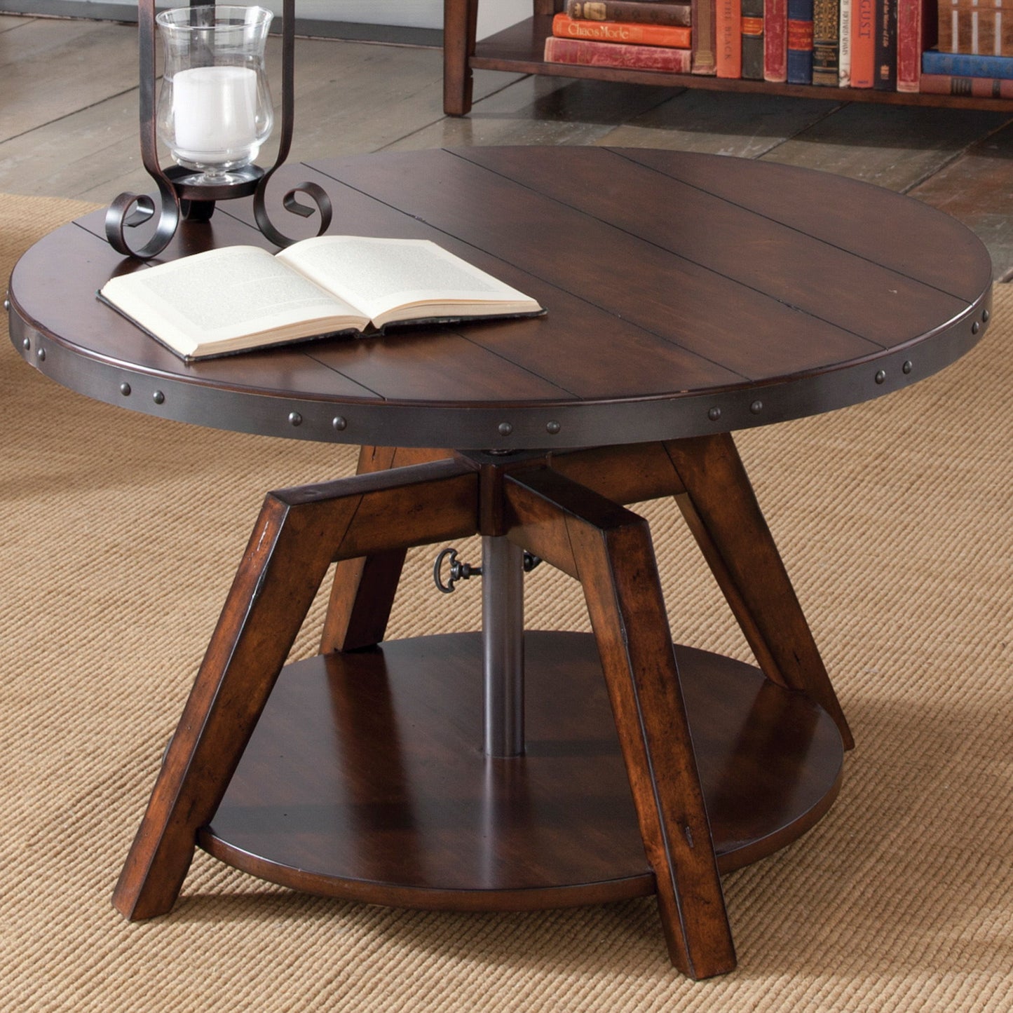 Aspen Skies - Motion Cocktail Table - Hornell Furniture Outlet