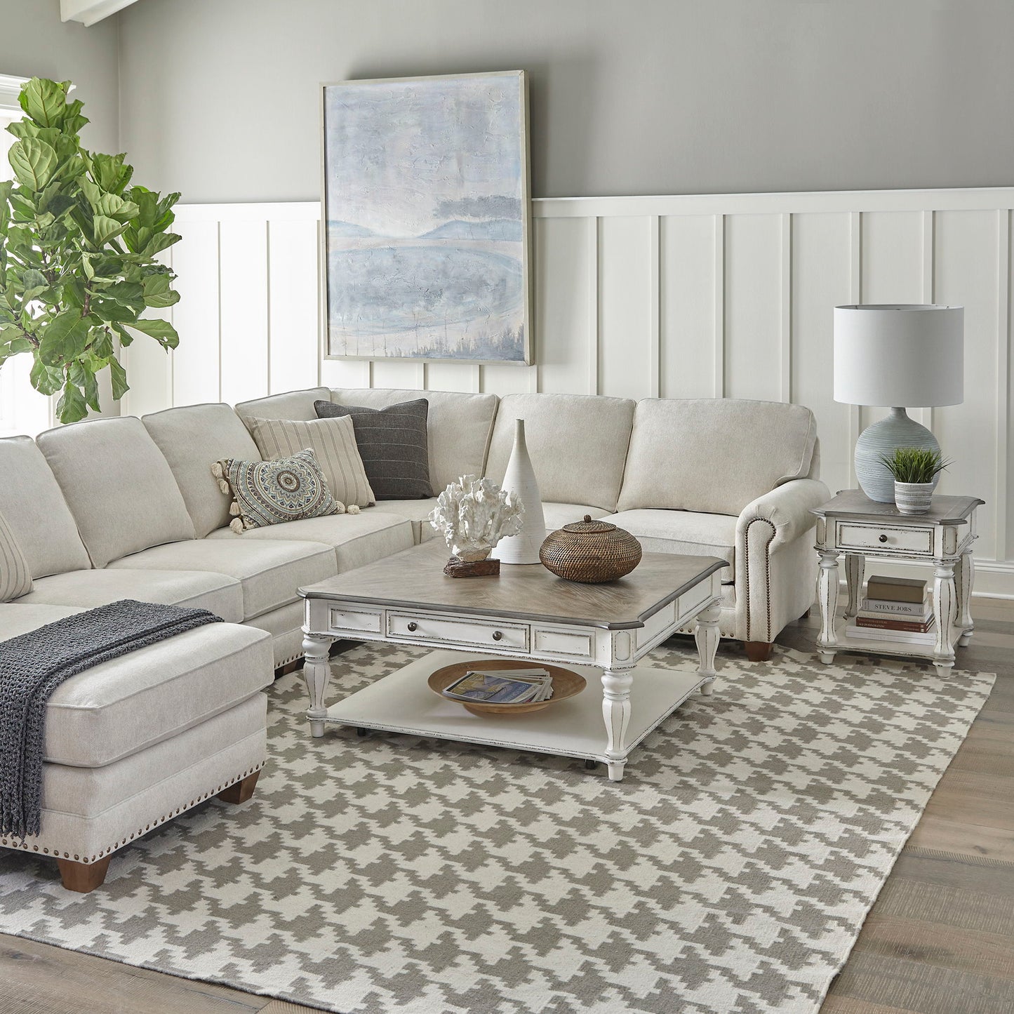 Magnolia Manor - Table Set - Hornell Furniture Outlet