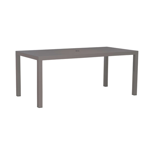 Plantation Key - Outdoor Rectangular Leg Table - Granite - Hornell Furniture Outlet