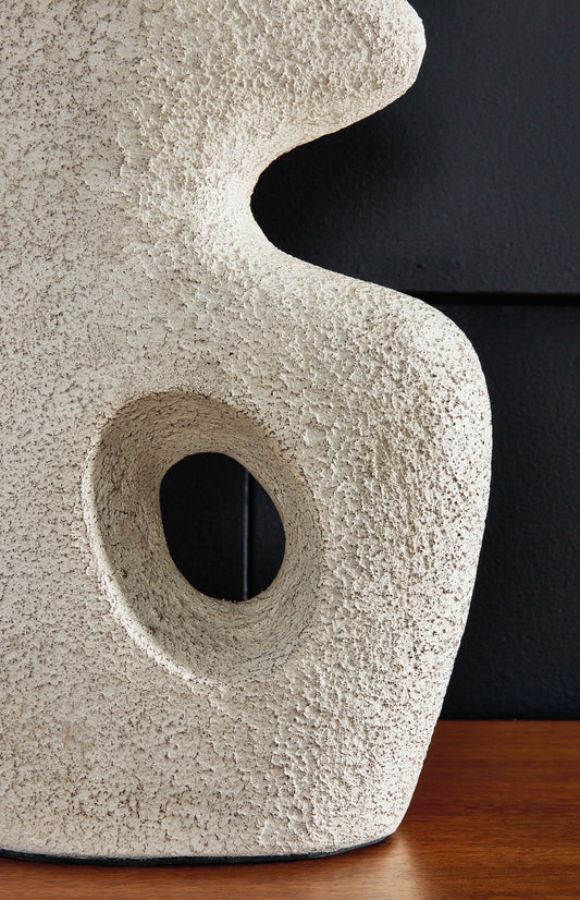 Chadrich - Antique Beige - Paper Table Lamp (Set of 2) - Hornell Furniture Outlet