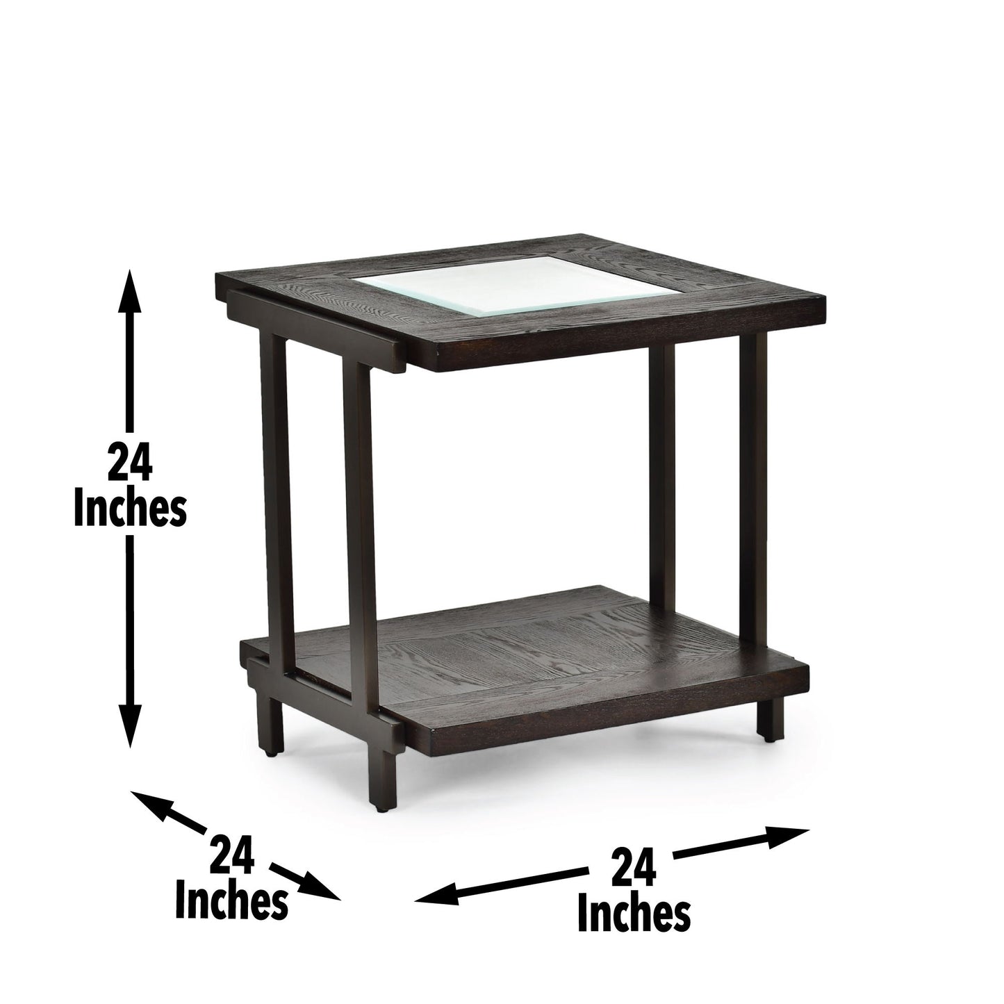 Terrell - 3 Piece Table Set - Brown - Hornell Furniture Outlet