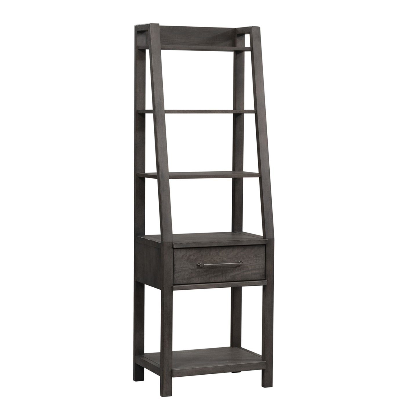 Modern Farmhouse - Leaning Bookcase - Hornell Furniture Outlet