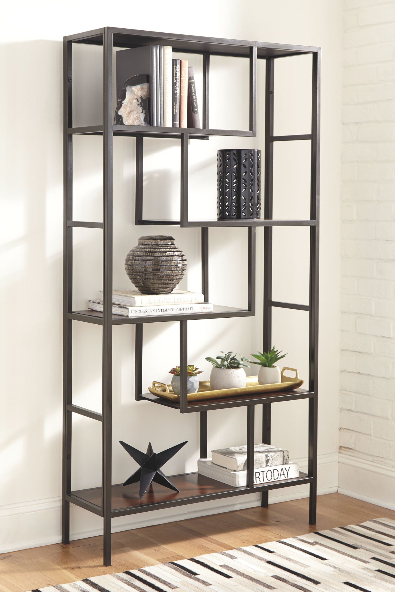 Frankwell - Bookcase - Hornell Furniture Outlet