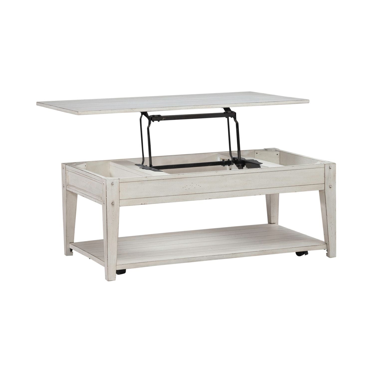 Lake House - Lift Top Cocktail Table - Hornell Furniture Outlet