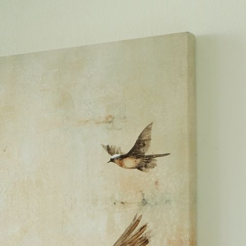 Collmund - Gray / Brown - Wall Art - Hornell Furniture Outlet