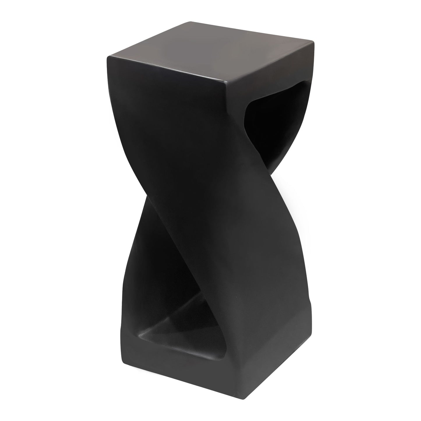 Solana - Solid Wood Accent Table - Black - Hornell Furniture Outlet