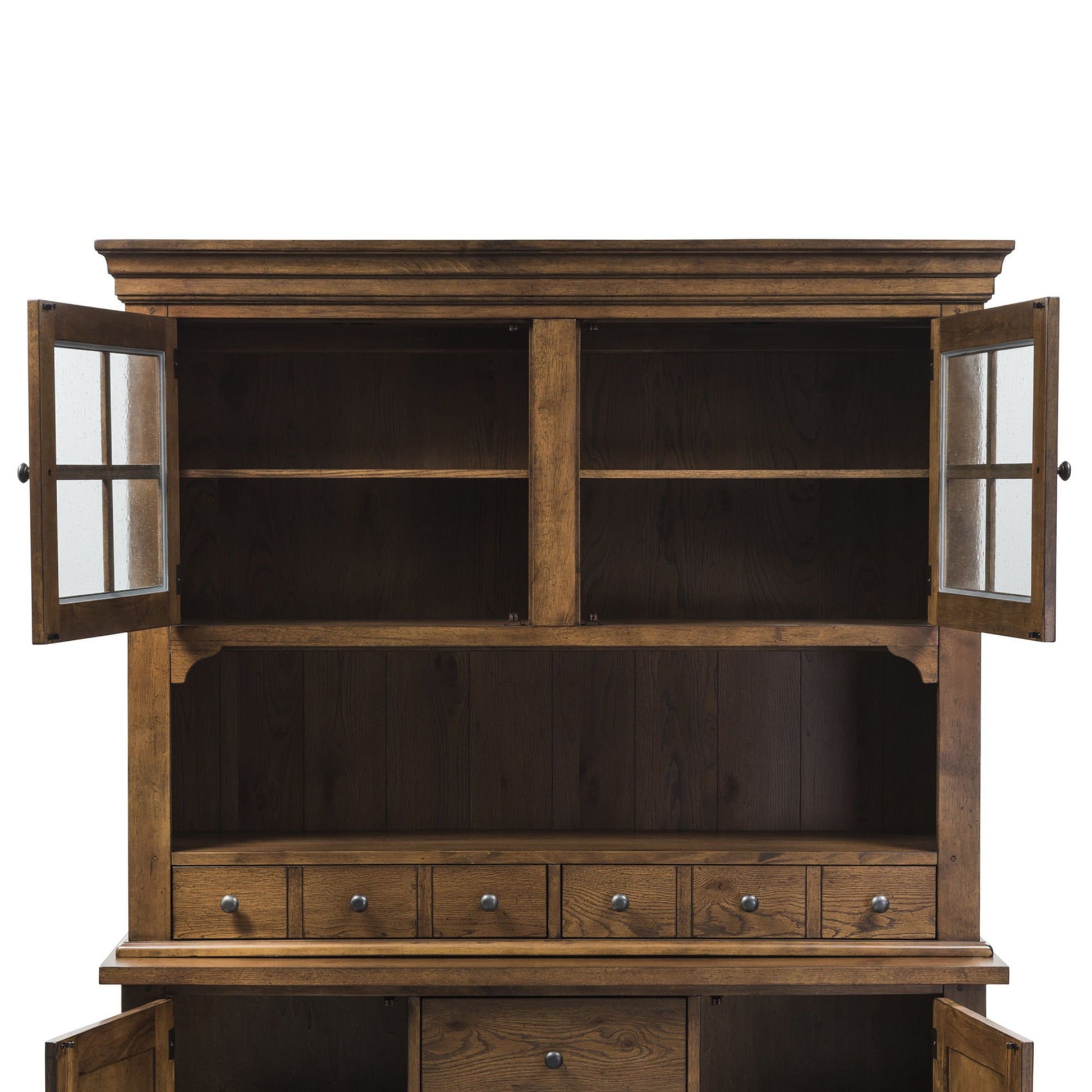 Hearthstone Ridge - Hutch - Light Brown - Hornell Furniture Outlet