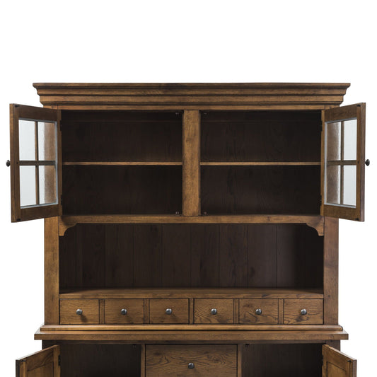 Hearthstone Ridge - Hutch - Light Brown - Hornell Furniture Outlet