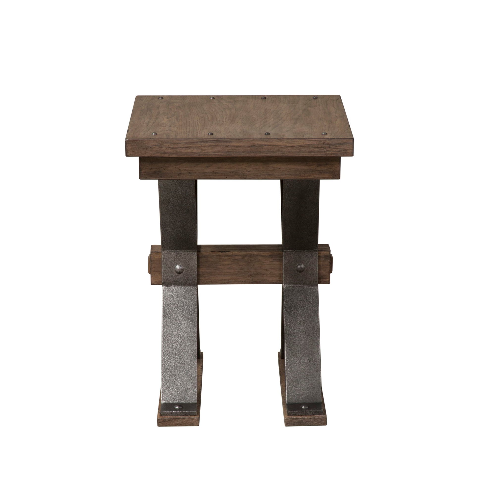 Sonoma Road - Chair Side Table - Light Brown - Hornell Furniture Outlet