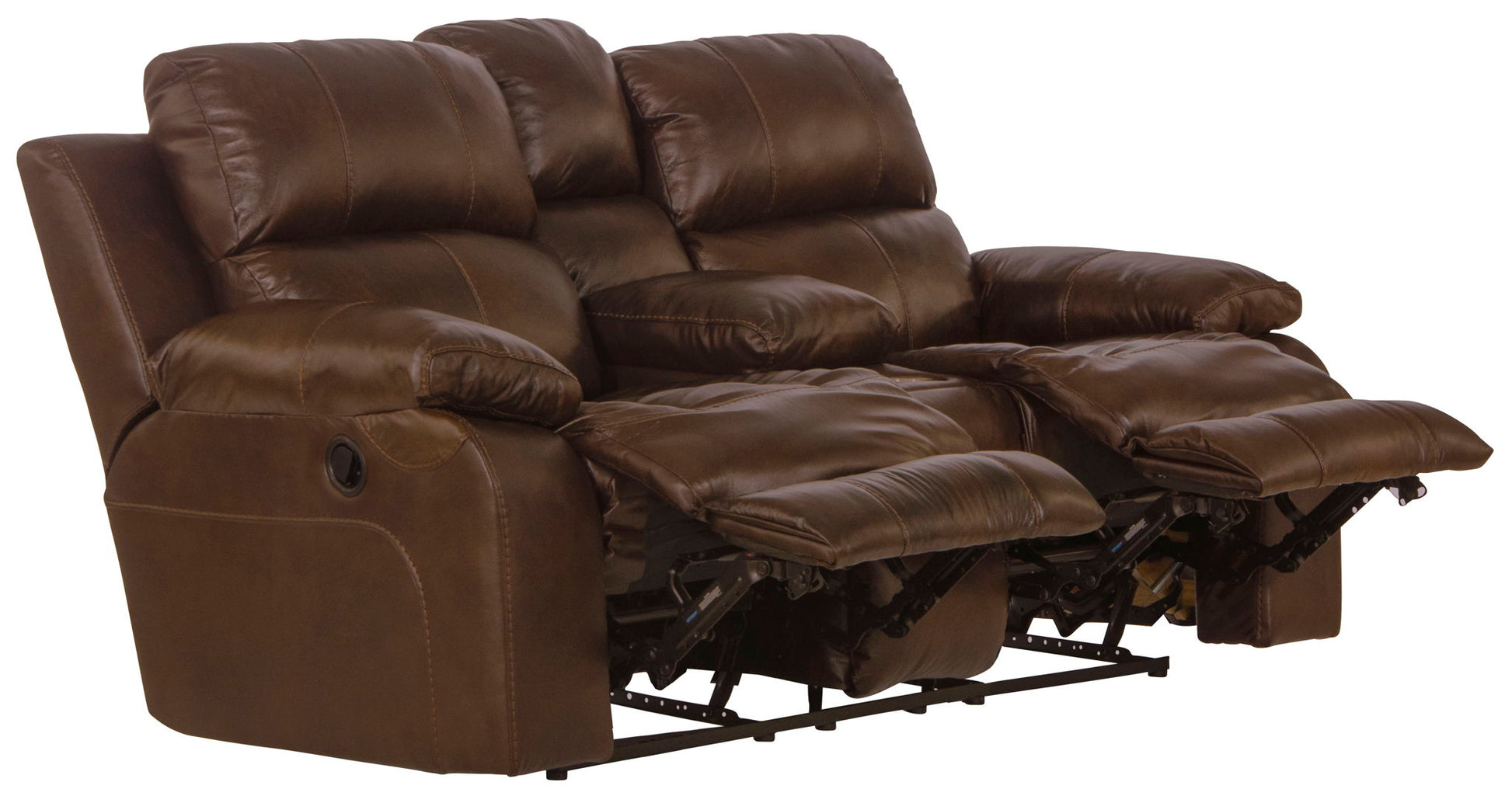 Positano - Reclining Console Loveseat - Hornell Furniture Outlet