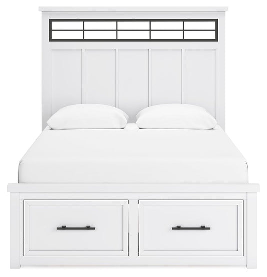 Ashbryn - Panel Storage Bedroom Set - Hornell Furniture Outlet