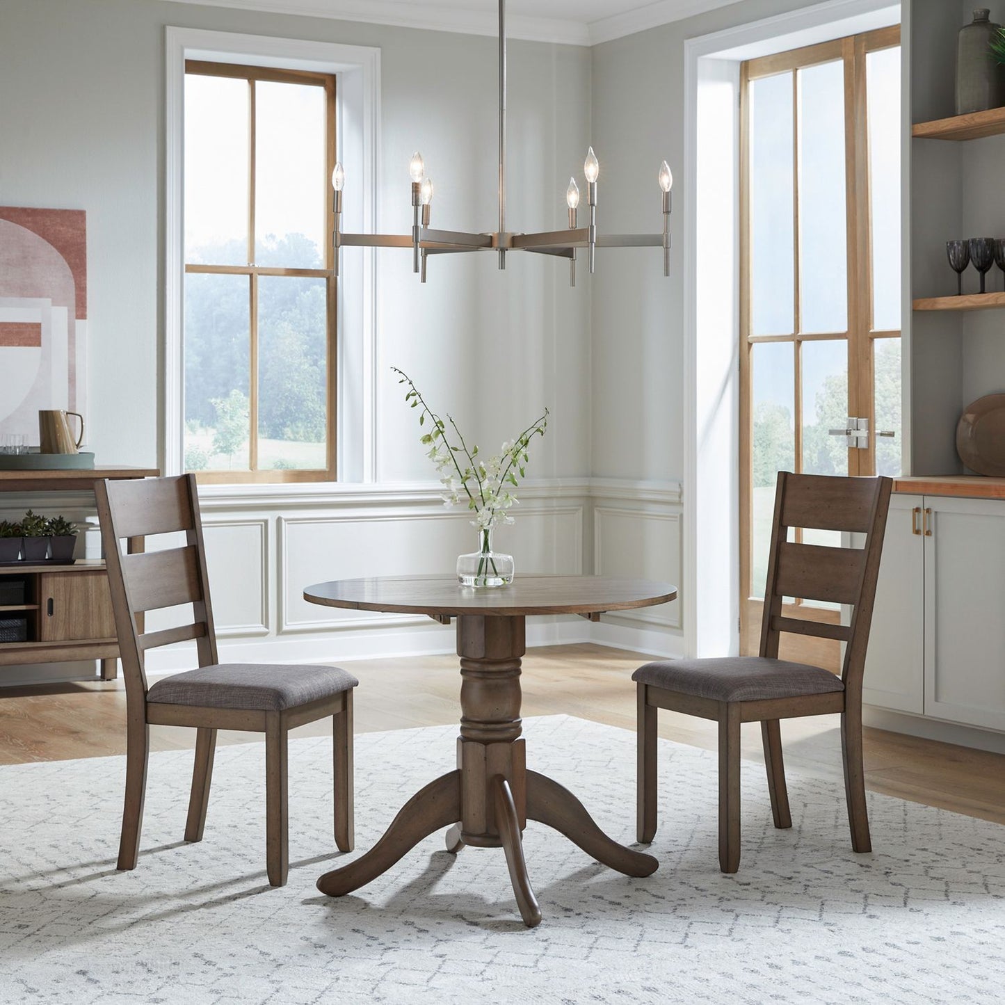 Brook Bay - Optional 3 Piece Drop Leaf Table Set - Hornell Furniture Outlet