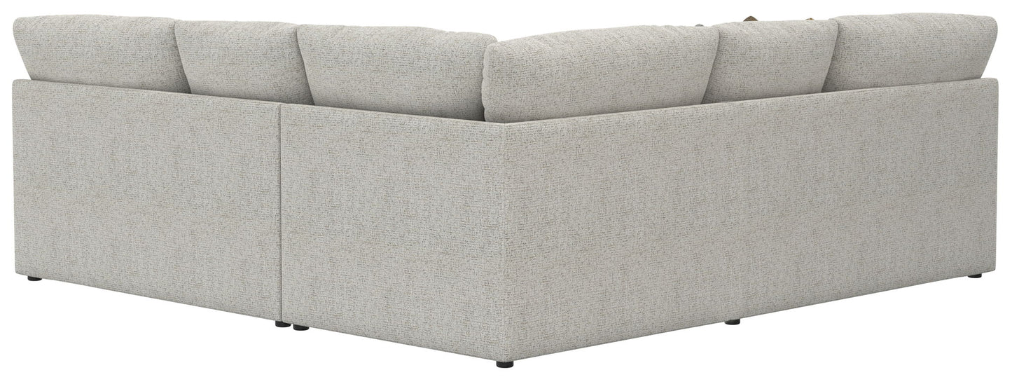 Tori - Sectional With Comfort Coil Seating And Accent Pillows Included - Hornell Furniture Outlet