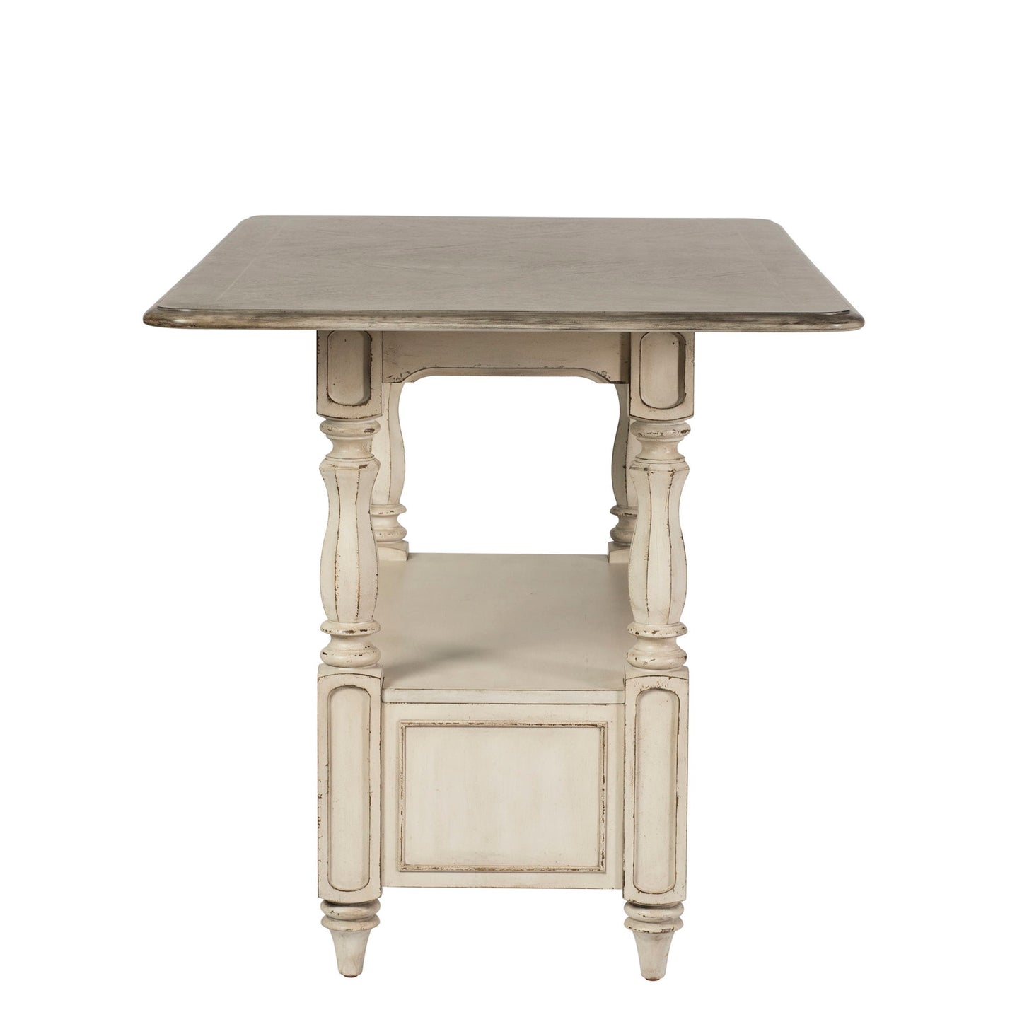 Magnolia Manor - Gathering Table - White - Hornell Furniture Outlet