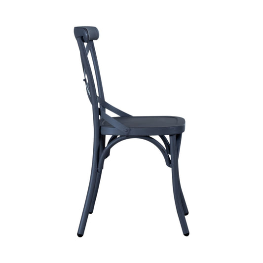 Vintage Series - X Back Side Chair - Hornell Furniture Outlet