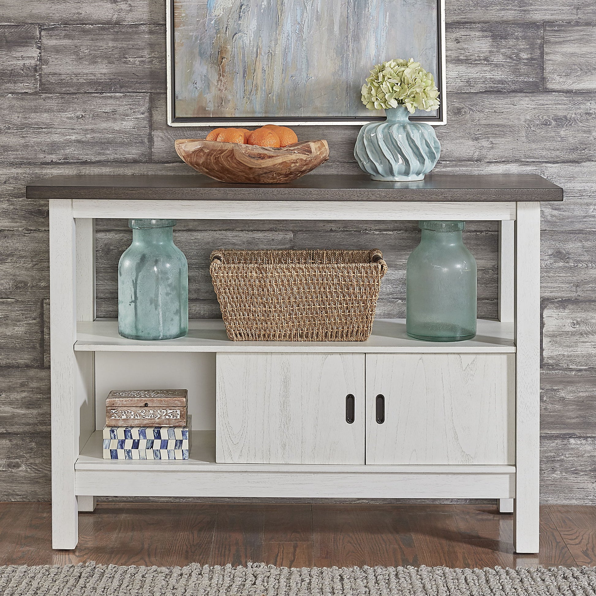 Brook Bay - Sideboard - White - Hornell Furniture Outlet
