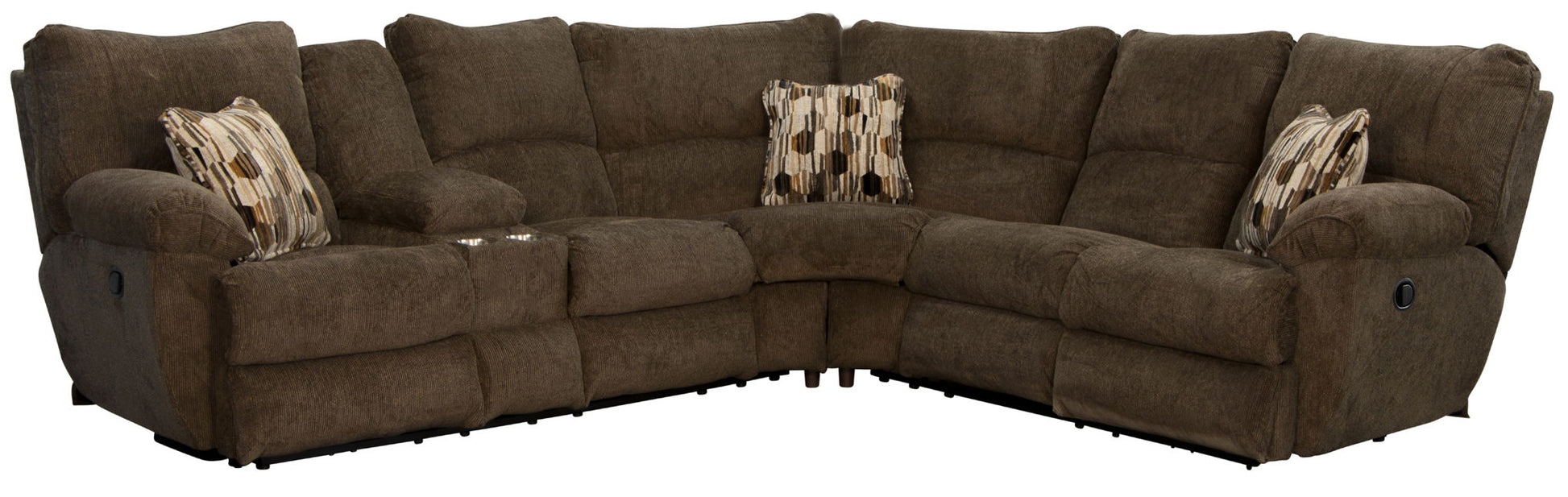 Elliott - Reclining Sectional - Hornell Furniture Outlet