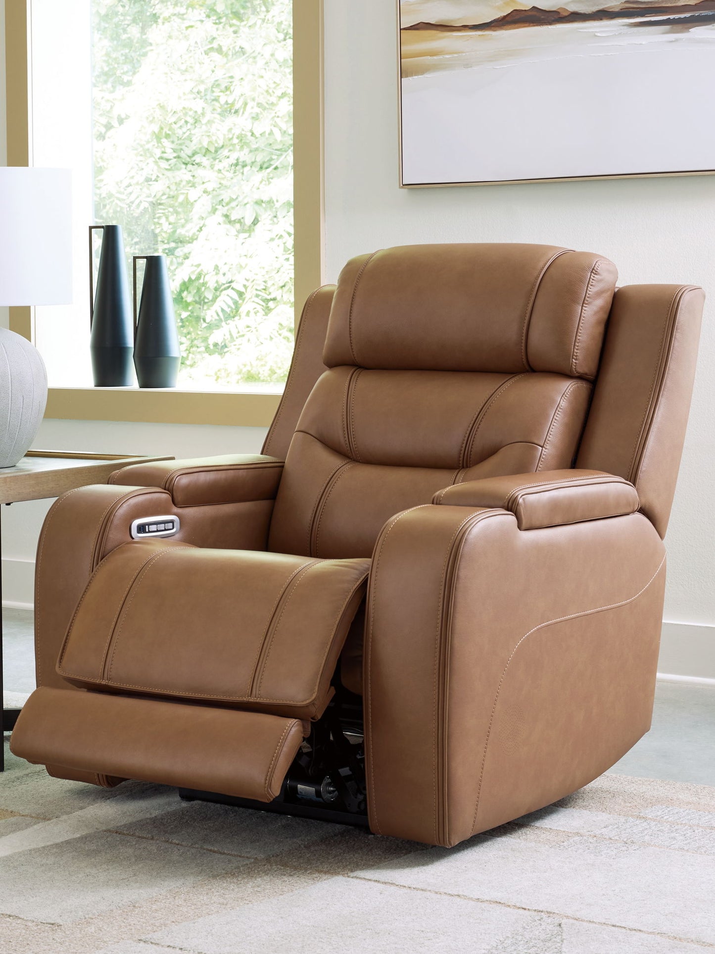 Knightington - Power Recliner With Audio Seating - Hornell Furniture Outlet