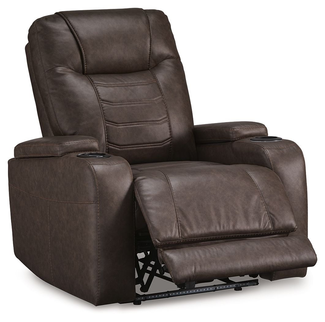 Schooner Rocks - Power Recliner / Adj Headrest - Hornell Furniture Outlet