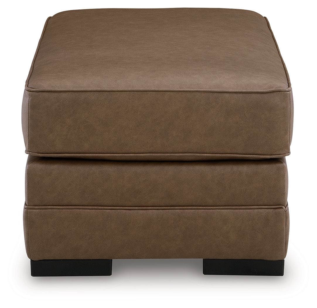 VillaCourt - Caramel - Ottoman - Hornell Furniture Outlet