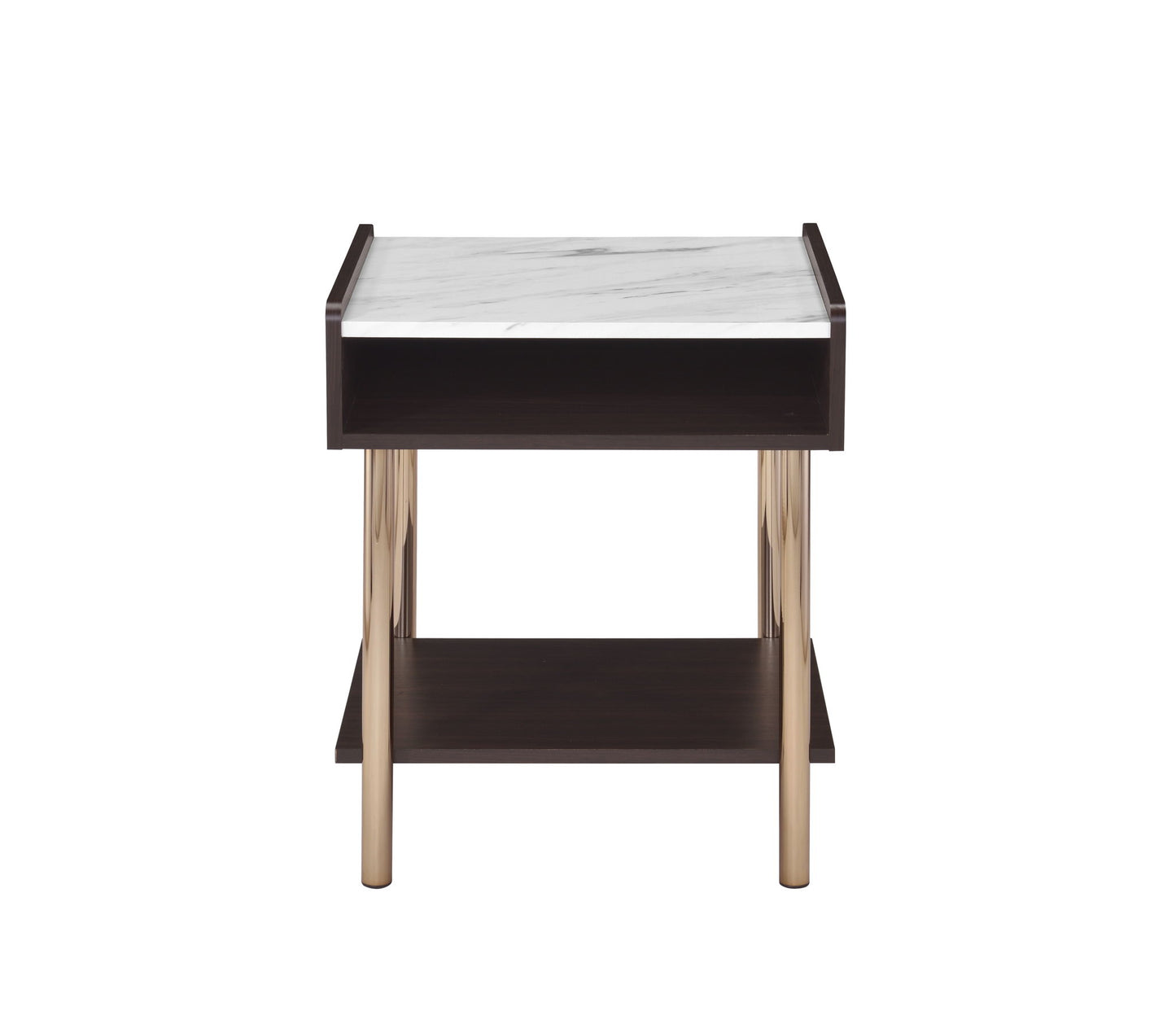Carrie - End Table - Brown - Hornell Furniture Outlet