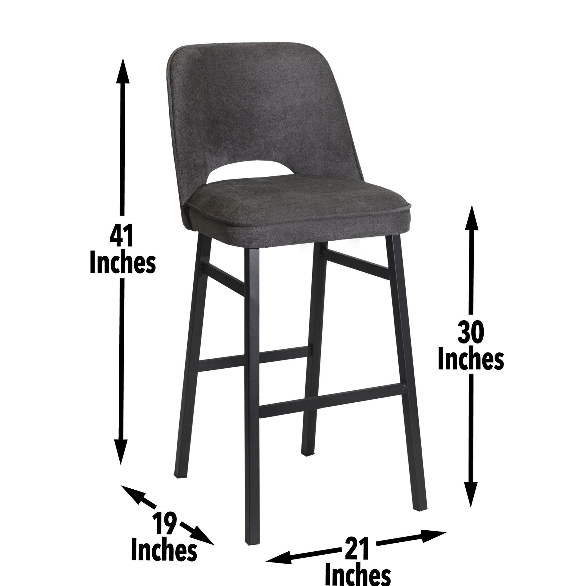 Sarah - Barstool - Brown - Hornell Furniture Outlet