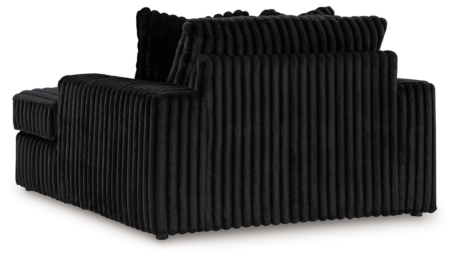 Midnight - Madness - Oversized Chaise - Hornell Furniture Outlet