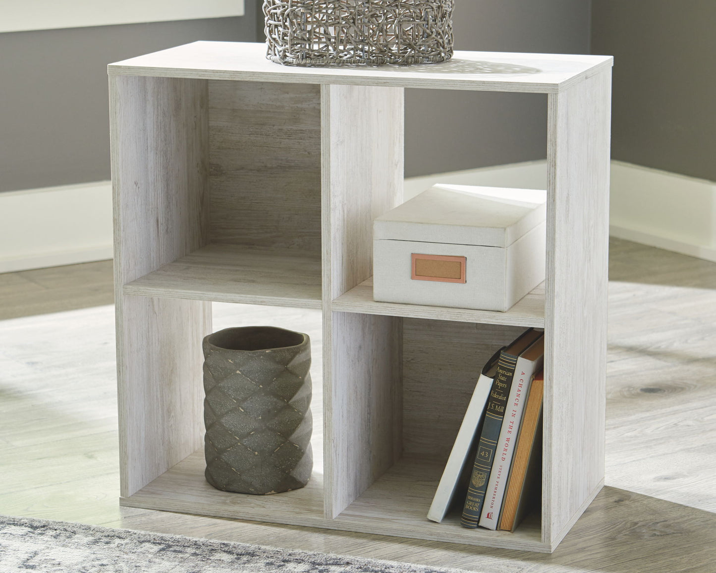 Paxberry - Four Cube Organizer - Hornell Furniture Outlet