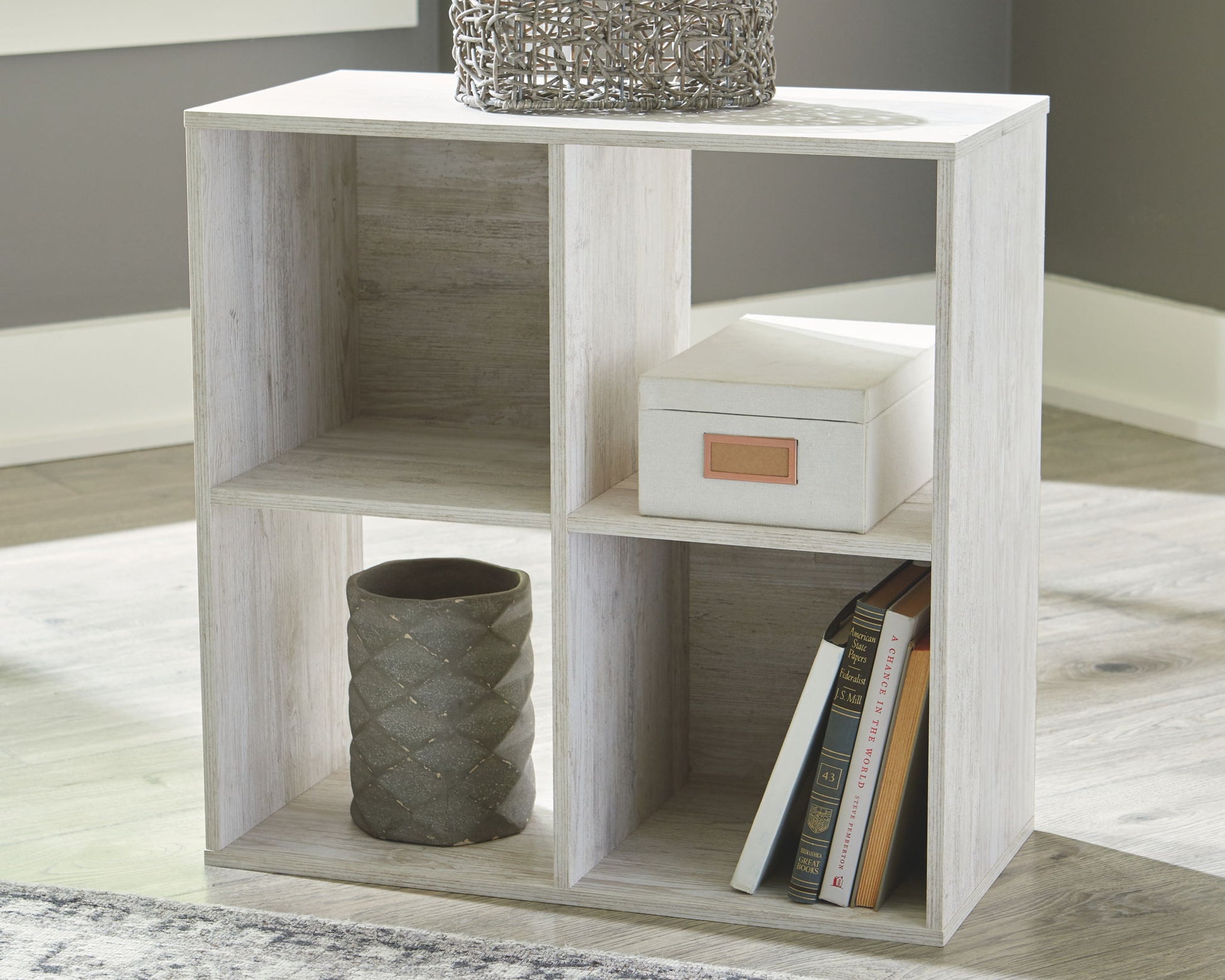 Paxberry - Four Cube Organizer - Hornell Furniture Outlet