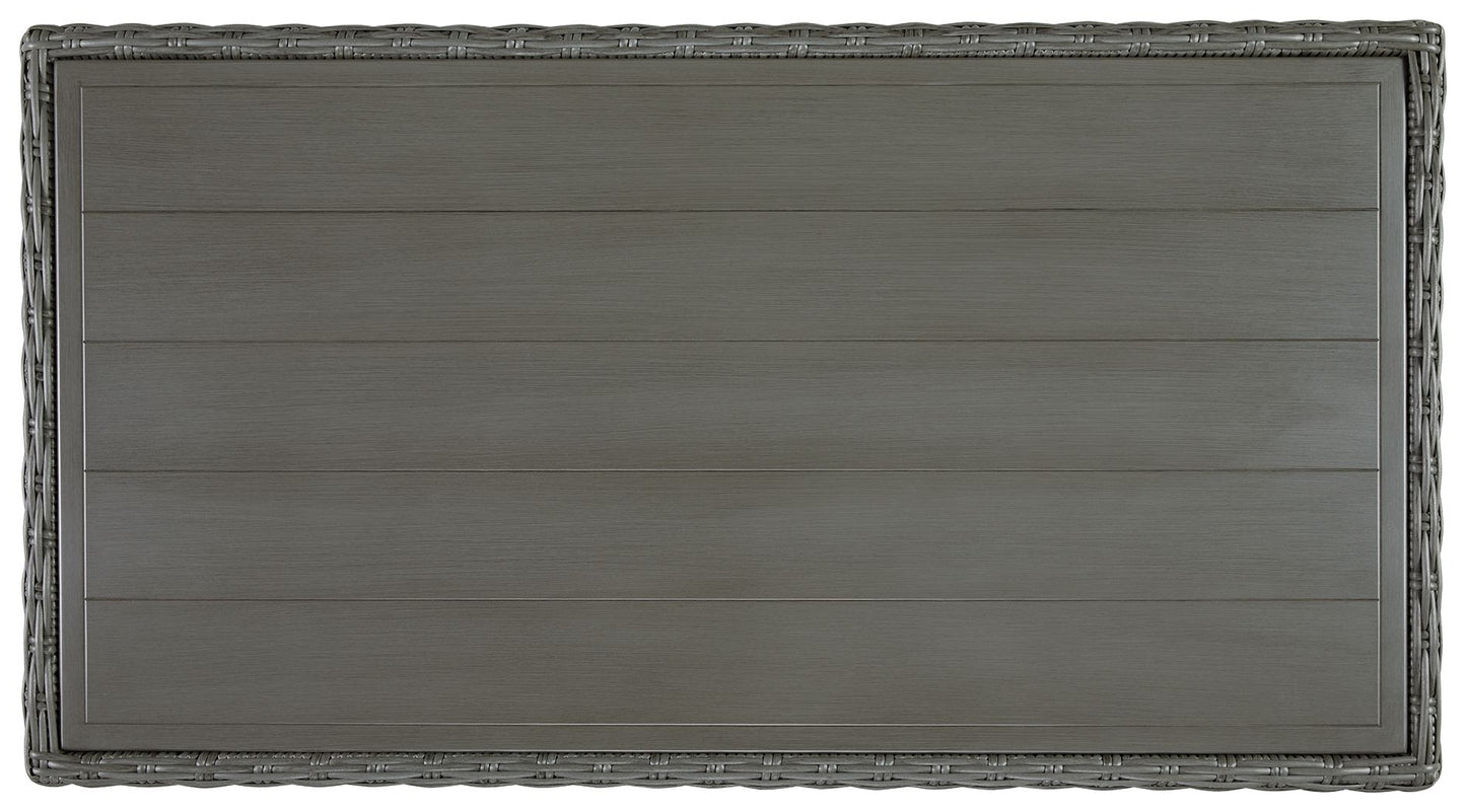 Elite Park - Gray - Rectangular Cocktail Table - Hornell Furniture Outlet