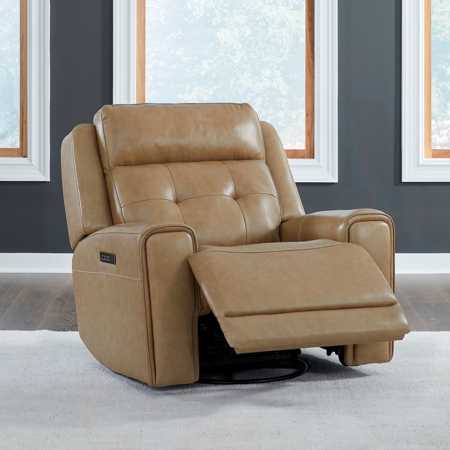 Carrington - Swivel Glider Recliner P3 - Hornell Furniture Outlet