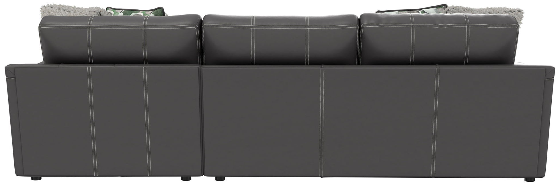 Minori - Italian Leather Sectional - Hornell Furniture Outlet