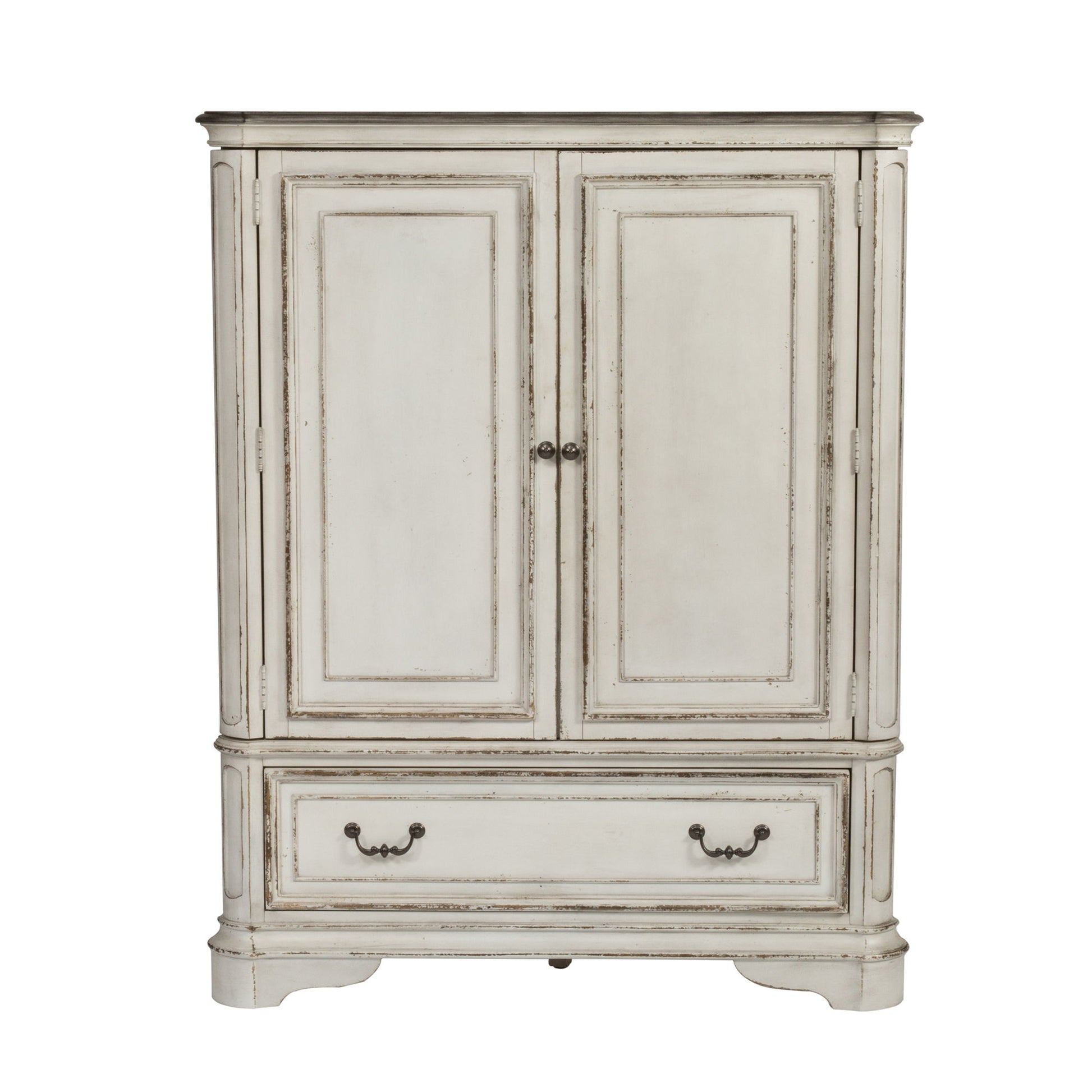 Magnolia Manor - Door Chest - White - Hornell Furniture Outlet