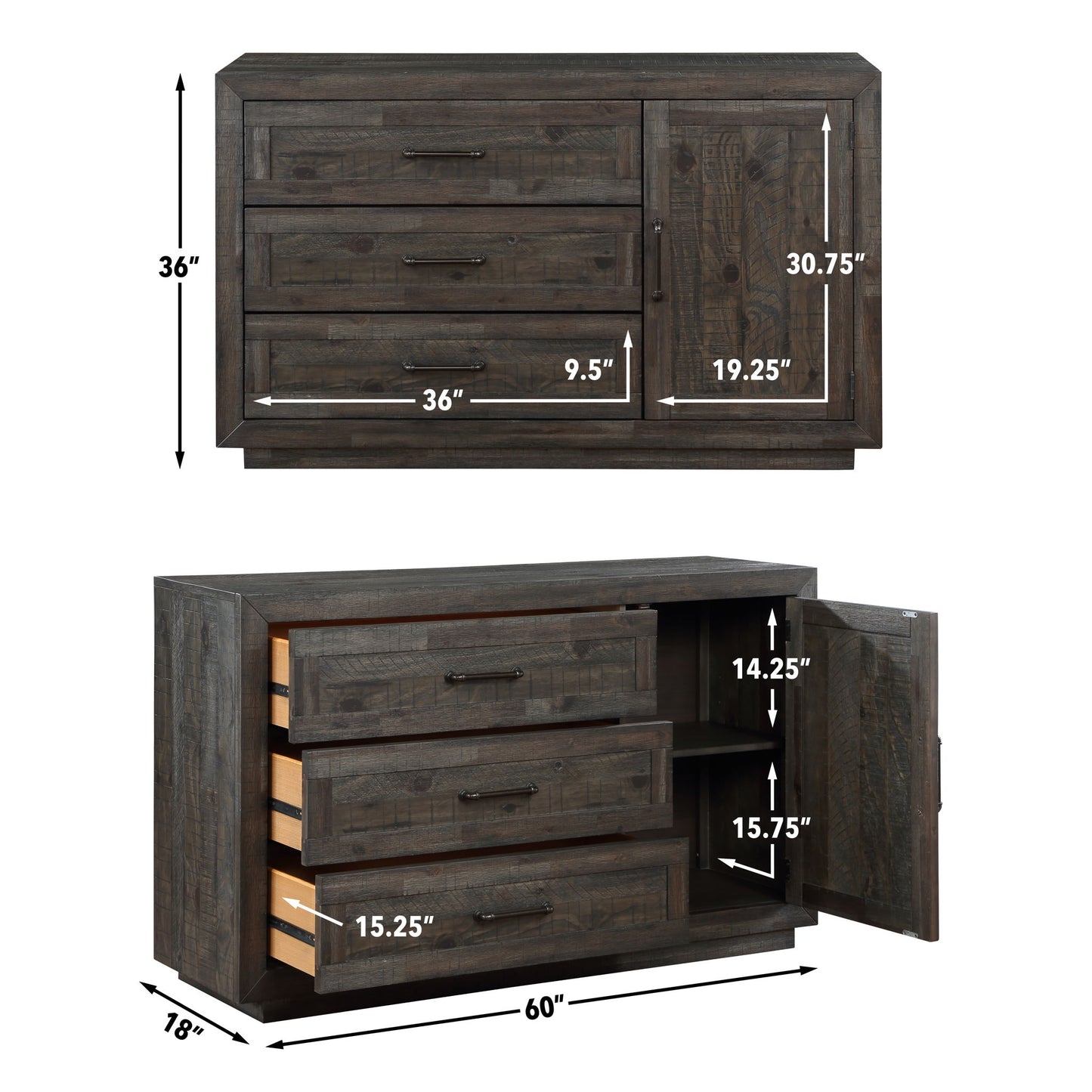 Riverdale - Server - Hornell Furniture Outlet