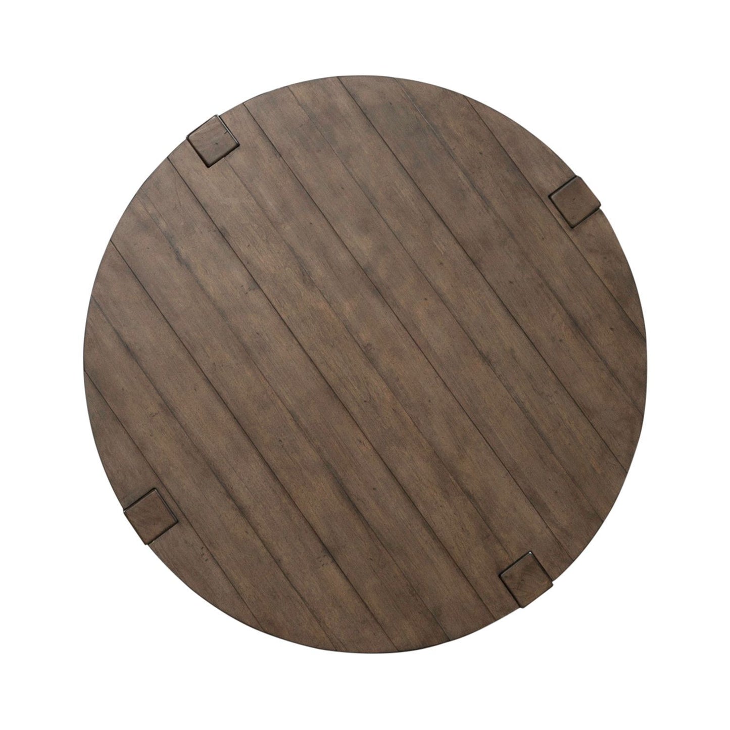 Broadmore - Round Cocktail Table - Brown - Hornell Furniture Outlet