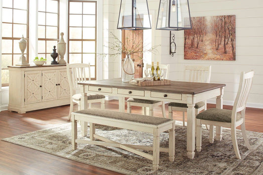 Bolanburg - Rectangular Dining Table Set - Hornell Furniture Outlet