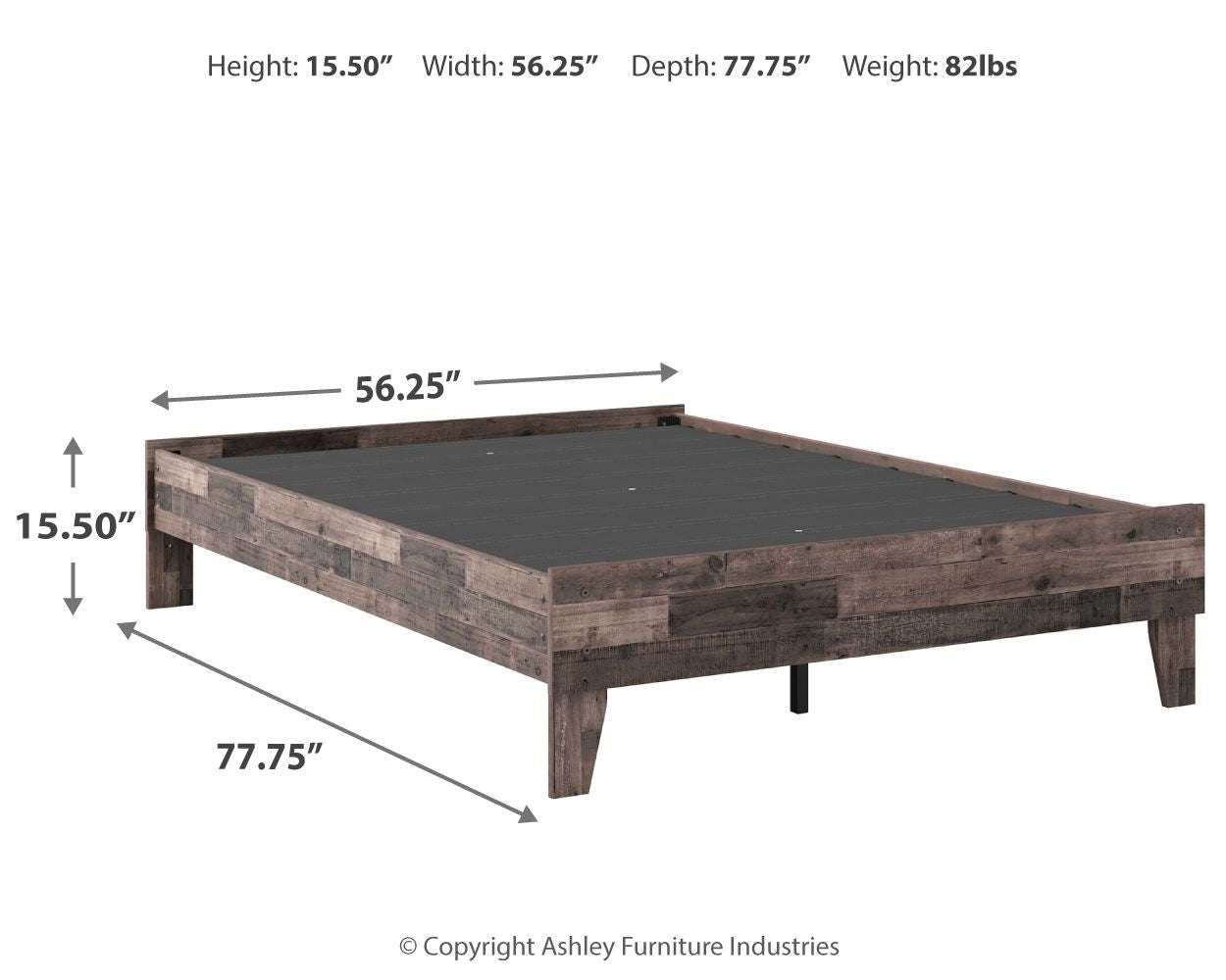 Neilsville - Platform Bed - Hornell Furniture Outlet